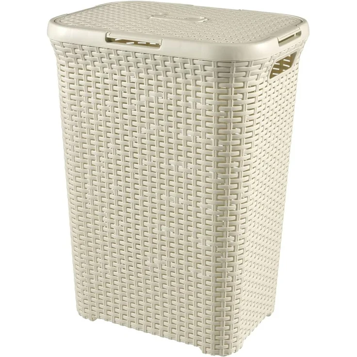 Curver Wäschekorb, Wäschekorb Natural Style 60L