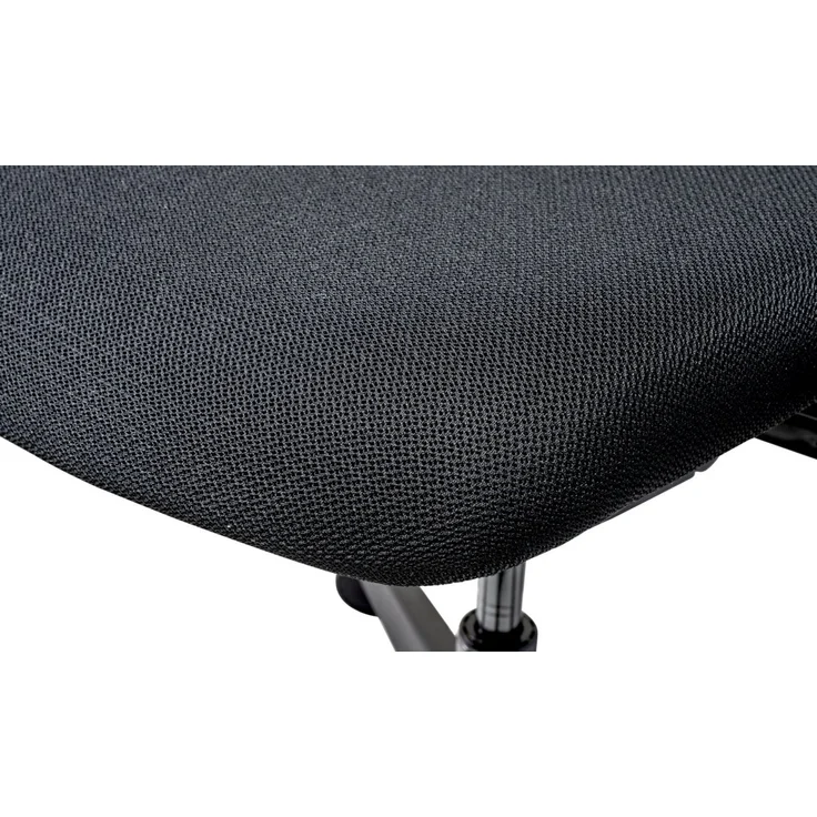 Sitness 'ART' Bürodrehstuhl, Stoff schwarz, 64 x 108 x 64 cm, höhenverstellbar und 110 kg belastbar – Bild 6