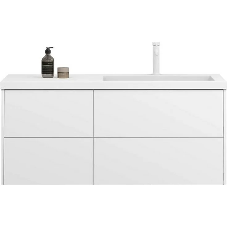 doporro Badmöbel-Set Waschtisch mit Unterschrank aus Holz mit Soft-Close MDF Moment, Softclose-Funktion – Bild 4