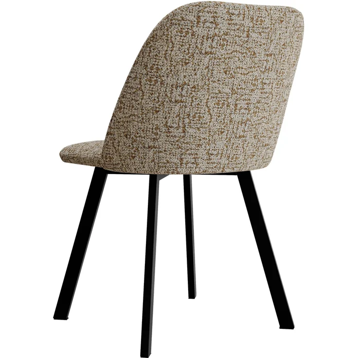 Mirjan24 Polsterstuhl K109 (Farbe: Bella 10), 80 x 58 x 47 cm – Bild 3