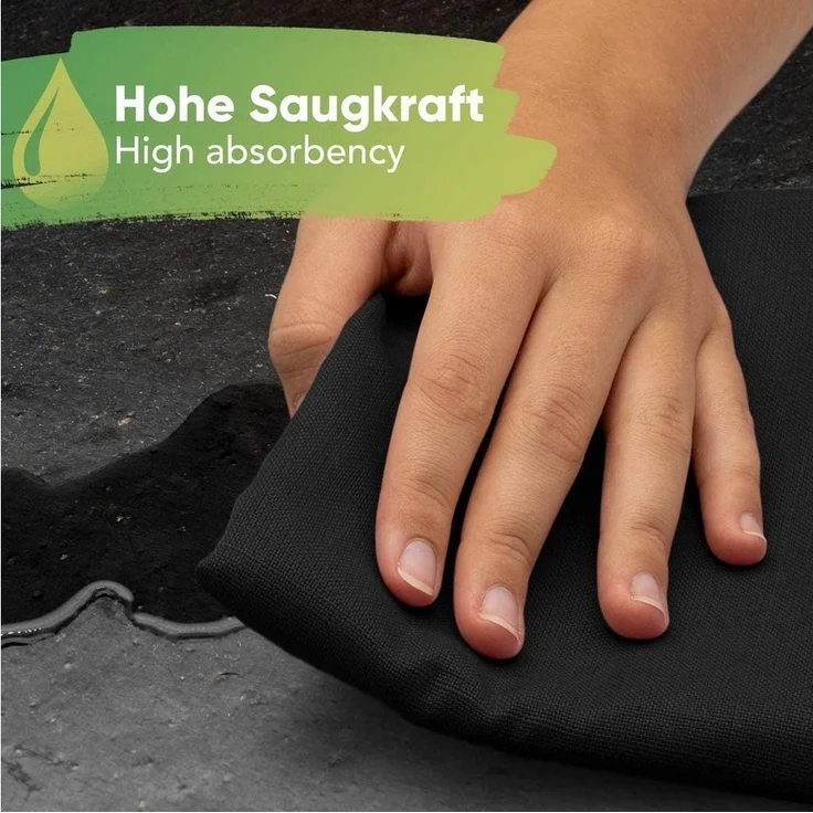 Loco Bird Geschirrtuch aus 100% Baumwolle, (Hochwertiges 4er Handtuch Set für die Küche, 50x70 cm einfarbig), Geschirrhandtücher zum Abtrocknen – Bild 2