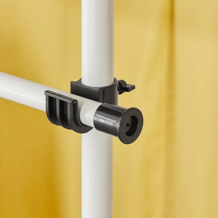 SoBuy KLS04 Garderobenständer, Metall, Pulverbeschichtung, Weiß, 62 x 200 x 75 cm – Bild 10