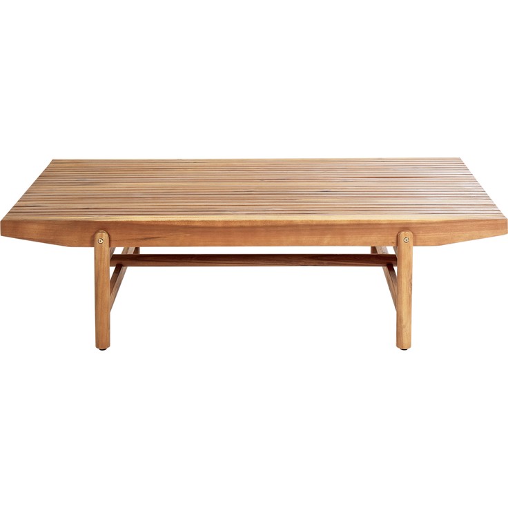 Outdoor Couchtisch GIAVENO 145 cm 79 cm Akazienholz Braun – Bild 4