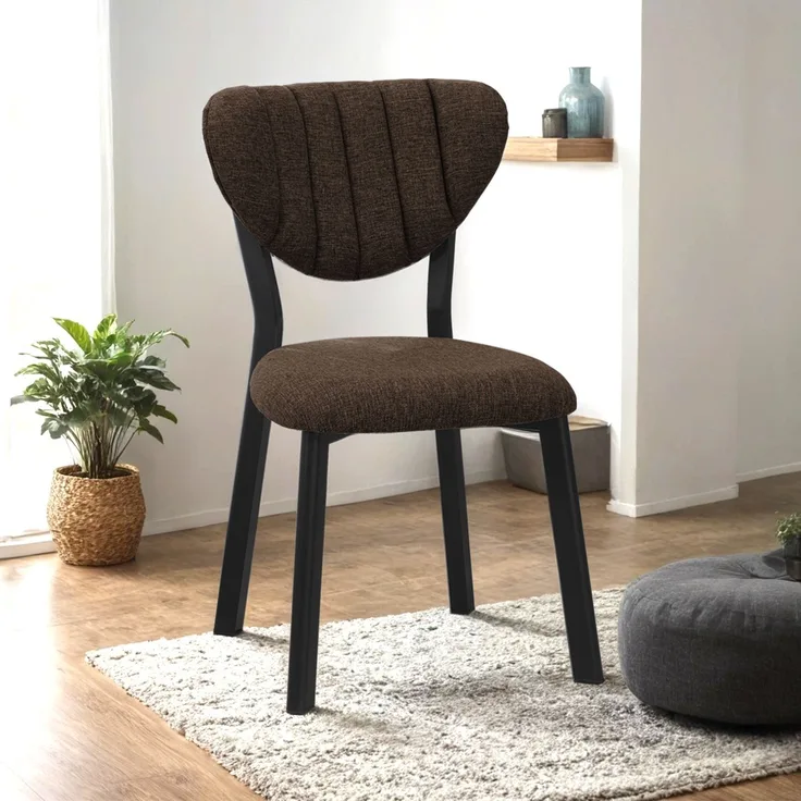 Skye Decor 'Elma - Brown' Stuhl, Braun, 47 x 85 x 45 cm