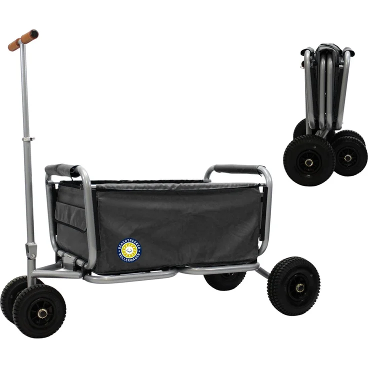 Beachtrekker Bollerwagen LiFe, faltbar, inkl. Feststellbremse, 100 kg Zuladung, stabiler Metallrahmen