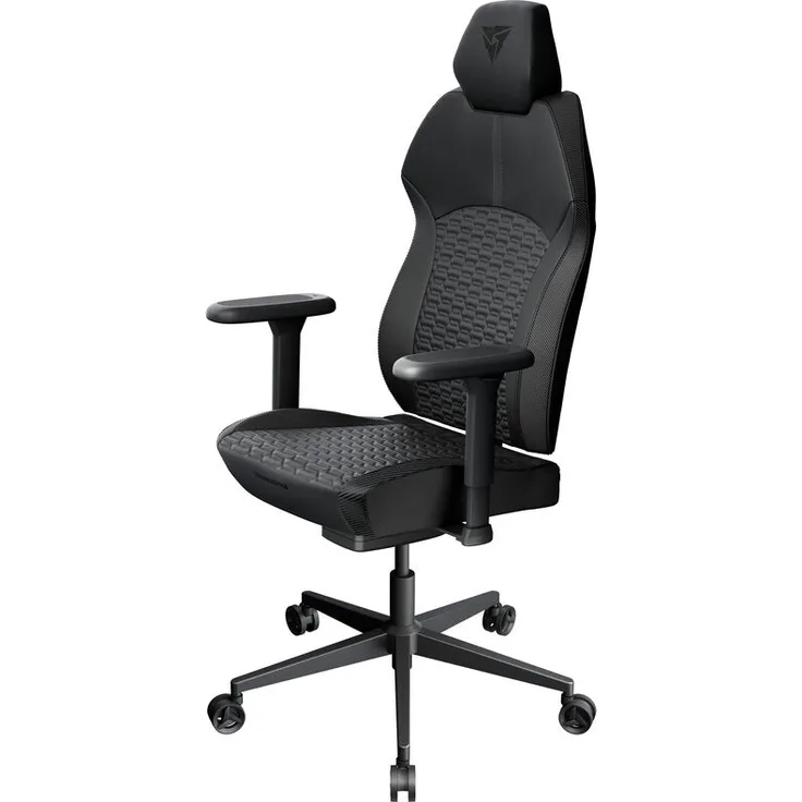 ThunderX3 SOLO 360, Ergonomischer Gaming-Stuhl mit 3D x 360 Armlehnen und Synchroner Wippmechanismus, schwarz