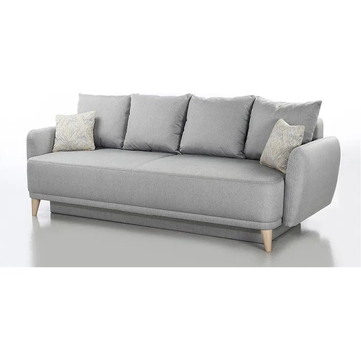 FINN Schlafsofa in hellgrau 230 cm