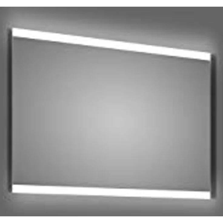 Talos Badspiegel mit Beleuchtung Loft, 50 x 70 cm, IP24 spritzwassergeschützt, Aluminiumrahmen, Kippschalter, horizontale und vertikale Aufhängung – Bild 3