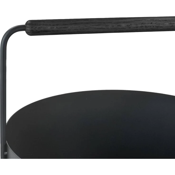 blomus 'ASHI' Feuerholzkorb, Stahl schwarz, 45 x 22.3 x 45 cm – Bild 3