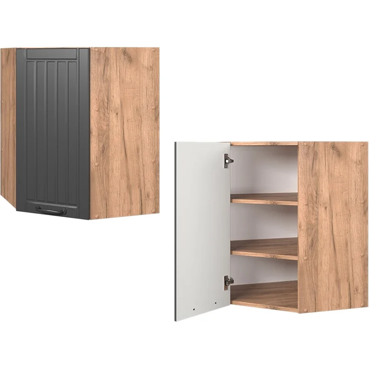 Eckhängeschrank Fame-Line Dunkelgrau 57 cm Vicco – Bild 5