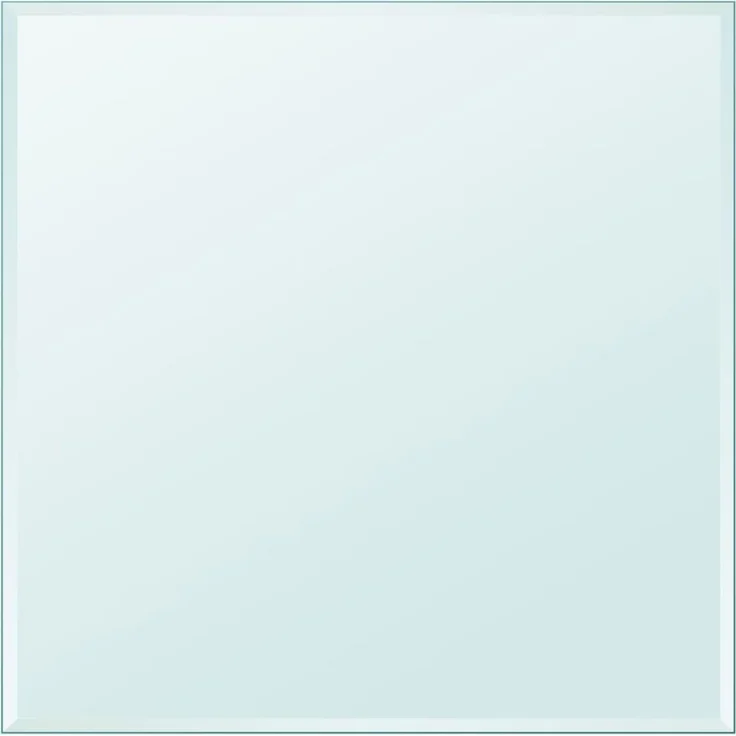 vidaXL Tischplatte aus gehärtetem Glas quadratisch 800x800 mm 243632 – Bild 1