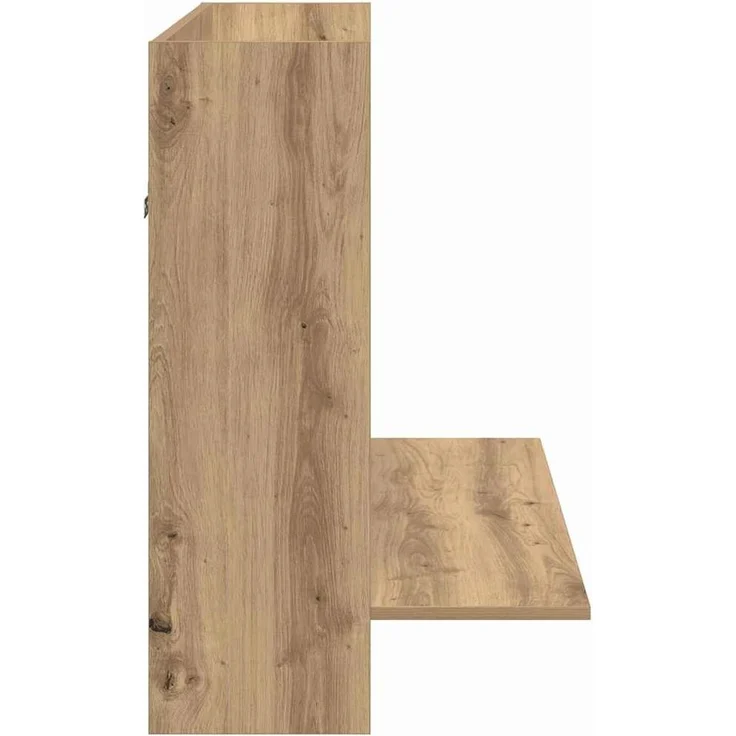 vidaXL Wandtisch Artisan-Eiche 105 x 48 x 75 cm Holzwerkstoff 869193 – Bild 5