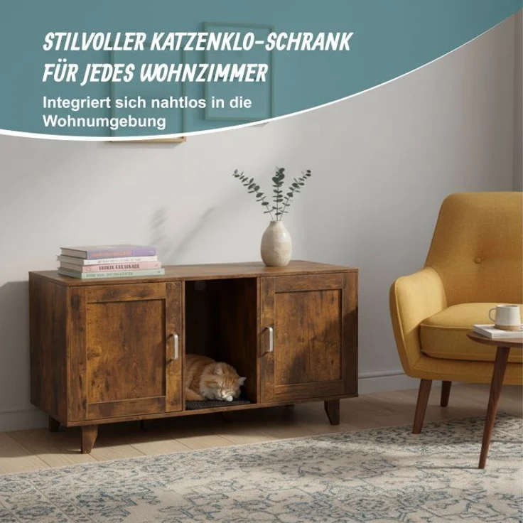 XXL Katzenschrank für Katzenklo 10052208_8208 – Bild 2