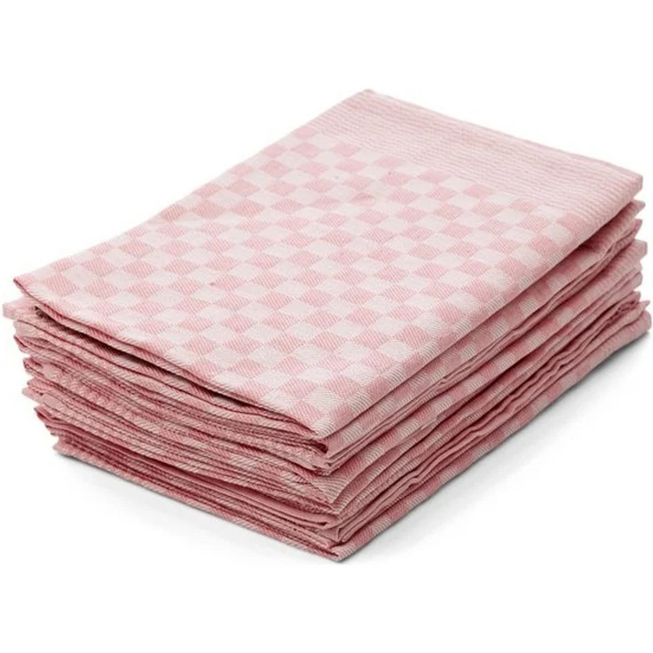 Hometex Premium Textiles Geschirrtuch Trockentuch, Profi-Küchentücher , (10er Set Geschirrtuch Grubentuch, 100% Baumwolle Zwirn, Sehr saugfähig - Premium Qualität) – Bild 4