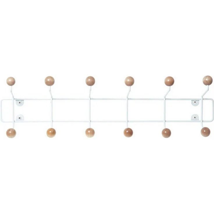 Present Time Garderobenhaken Saturnus Garderobe mit 12 Haken in braun – Bild 1