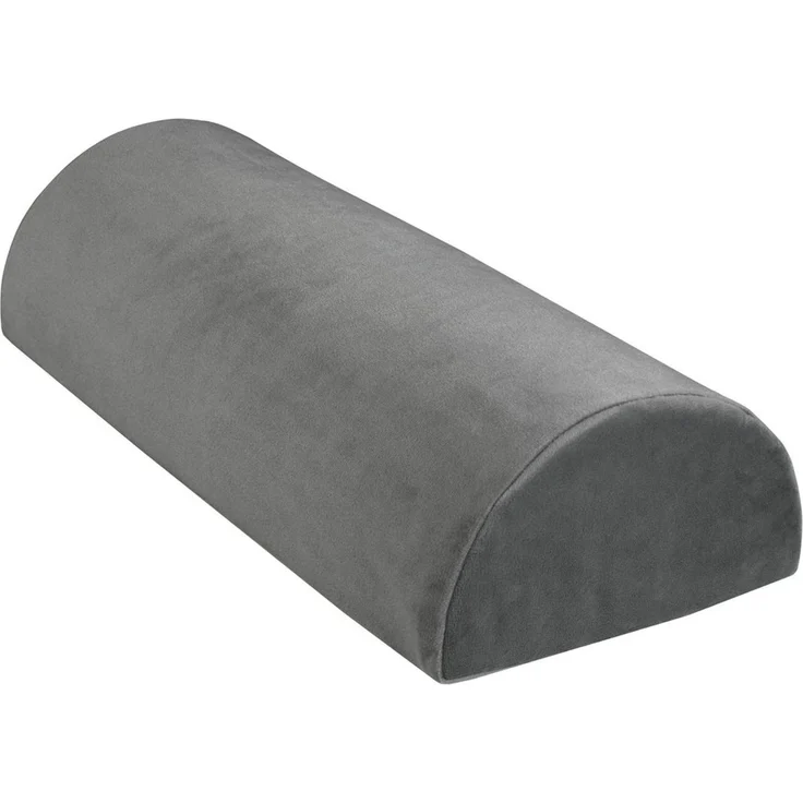 XDREAM Halbrolle ergonomisches Nackenkissen halbrund, Lagerungskissen, Funktionskissen, 1-tlg, wirkt stützend und entlastend, super weicher Mikroplüsch-Bezug – Bild 1