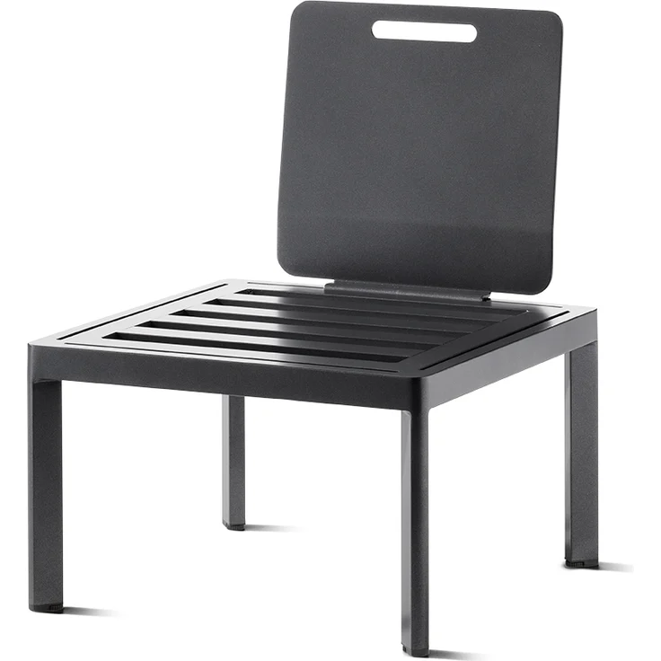 Sieger Lugo Lounge Basis - inkl. 1x Rücken- / Seitenelement + 1x Verbindungselement Einzelteil des Loungesets Lugo, Aluminium Eisengrau, 60 x 36 x 60 – Bild 2