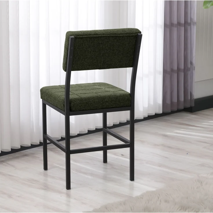 Skye Decor 'Dubai - Green' Stuhl, Grün, 40 x 82 x 40 cm – Bild 4