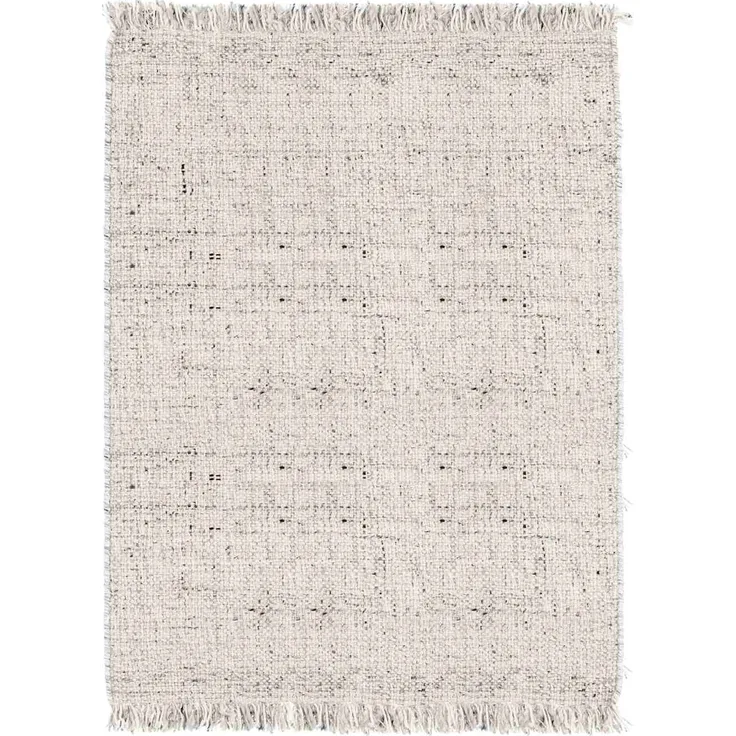 Teppich Nurisa aus Wolle, modern, Beige, 140x200 cm, pflegeleichtes Mischgewebe