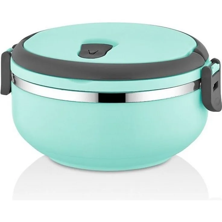 Hermia Concept Lunchbox Warm Box, 100 % rostfreiem Edelstahl, (Einzelbox / 2er Set / 3er Set, 1-tlg, 3-fach Set, 2-fach Set, 1-fach set), Lebensmittelecht, geschmacksneutral 100% rostfreier Edelstahl