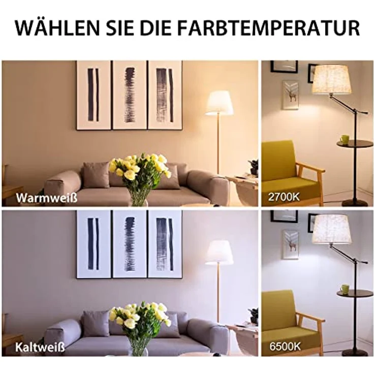 LVWIT 4W E14 Filament LED Lampe Glühfaden P45 Tropfenform, 2700K Warmweiß, Ersatz für 40W Glühlampe, ultrahell 470 lm, Rustikalampe Filamentstil klar (12er Pack) – Bild 5