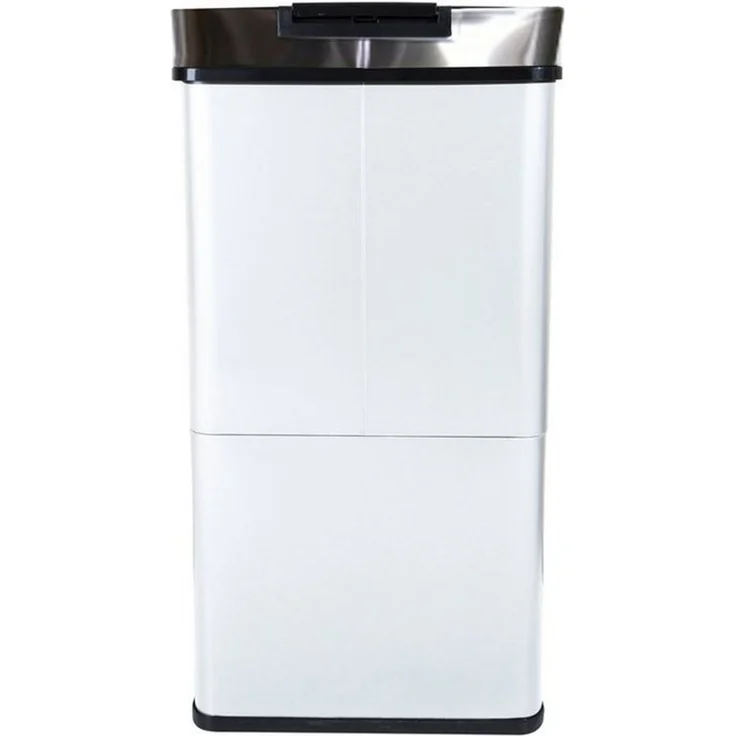 Ribelli Mülltrennsystem Sensor Mülleimer, 4 Fächer, Mülleimer Küche, 72L, Weiß, Abfalleimer mit Sensor – Bild 2