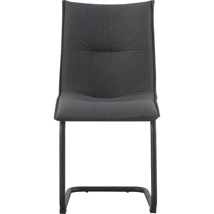 Schwinger-Stuhl 2er Set Torino Stühle in Anthrazit - gemütliches Design - B/H/T: 46x89x57 cm – Bild 4