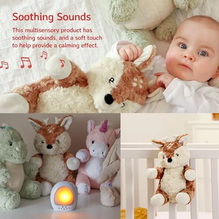 Cloud B LoveLight™ Buddies - Multisensorisches Kuscheltier Finley der Fuchs – Bild 4