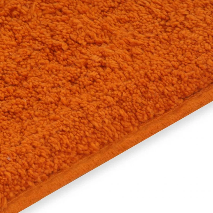 vidaXL Badematten-Set 2-tlg. Stoff Orange 133235 – Bild 9
