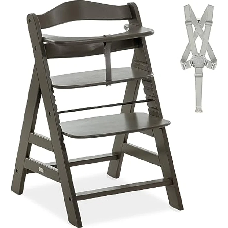 Hauck Hochstuhl Alpha + Select charcoal – Bild 2