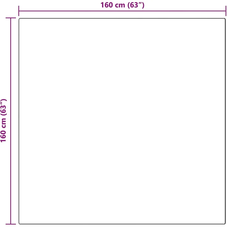 vidaXL Rutschfester Teppich aus Kunstkaninchenfell OLITE Creme 42021664 – Bild 10
