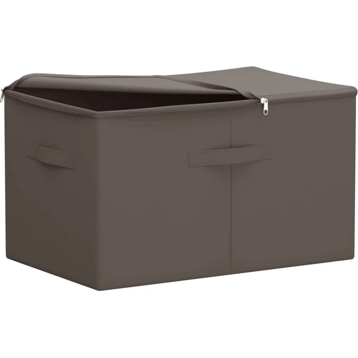vidaXL Aufbewahrungsbox 6 stk. Vliesstoff 60 x 43 x 35 cm 90,3 L Grau 42024634 – Bild 2