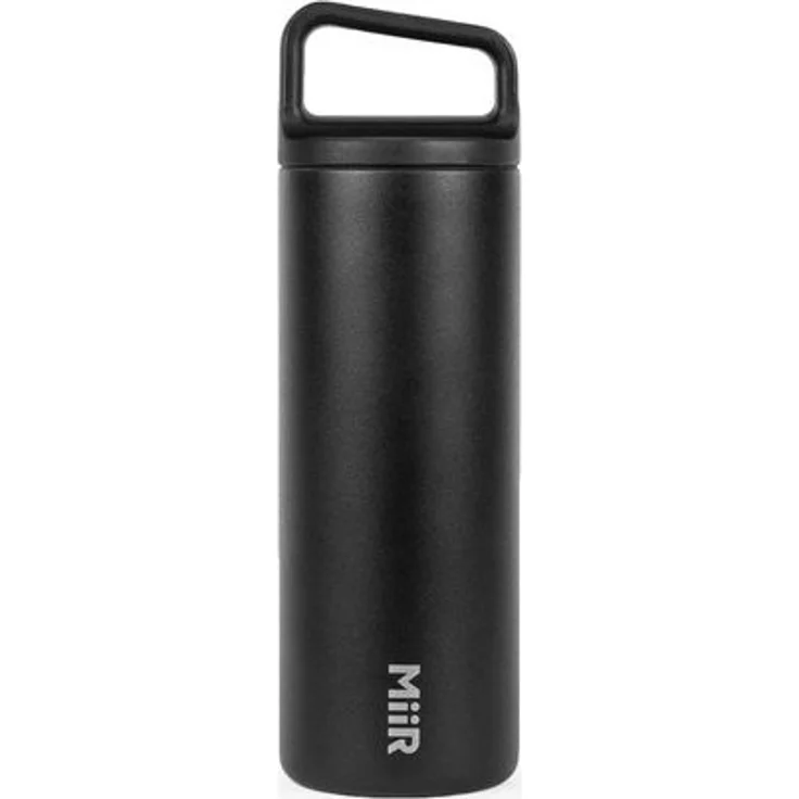 MiiR - Weithalsflasche schwarz - Thermoflasche 470 ml