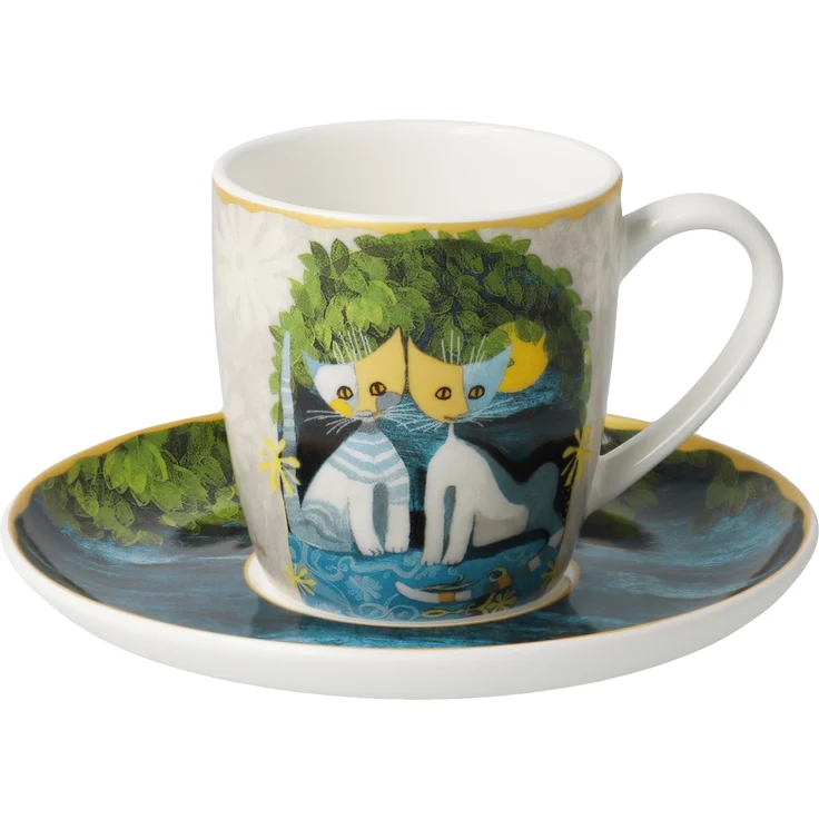Goebel Tasse Espressotasse R. Wachtmeister -Al chiaro di luna, 1-tlg, Porzellan – Bild 8