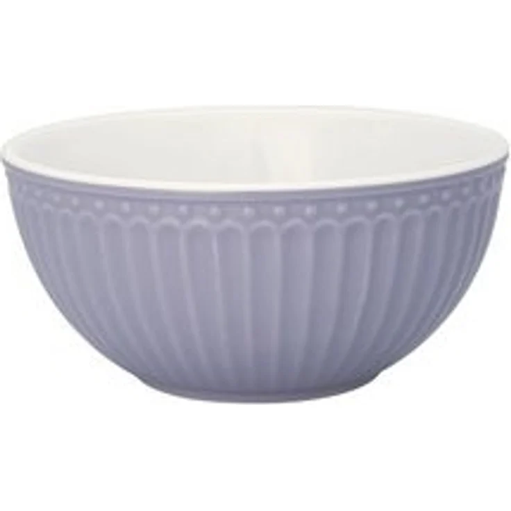 Greengate Müslischale Alice Müslischale lavender 14 cm, Steinzeug, (Schüsseln & Schalen) – Bild 6