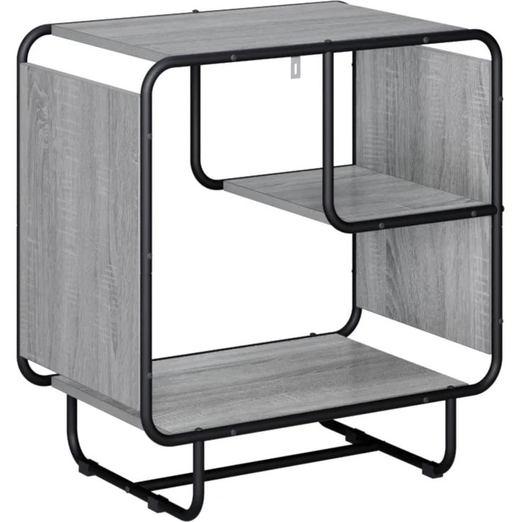 vidaXL Sideboard Sonoma-Grau 60 x 37,5 x 64,5 cm Holzwerkstoff 8007921 – Bild 5