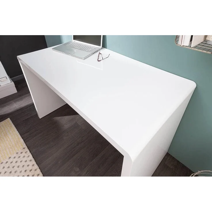 riess-ambiente Schreibtisch FAST TRADE 120cm weiß, Arbeitszimmer · Hochglanz · Modern Design · Home Office – Bild 5