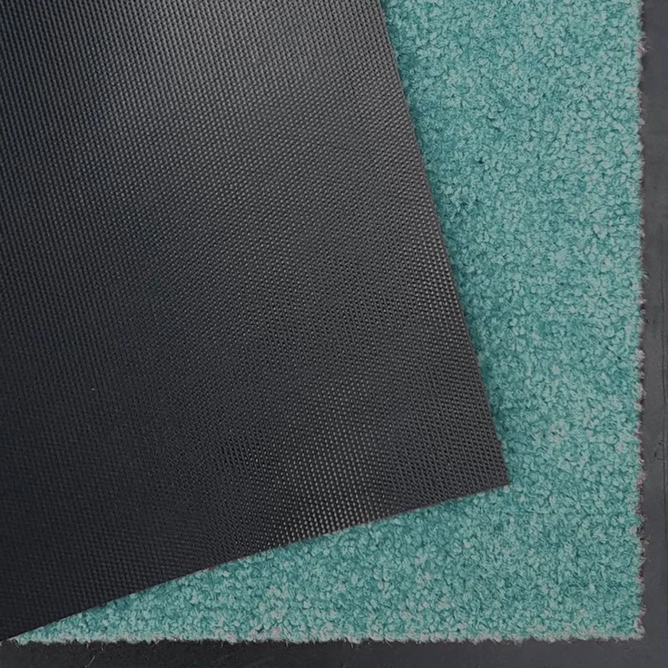 Waschbare Fußmatte Wash & Clean - olivgrün - 40 x 60 x 0,7 cm – Bild 2