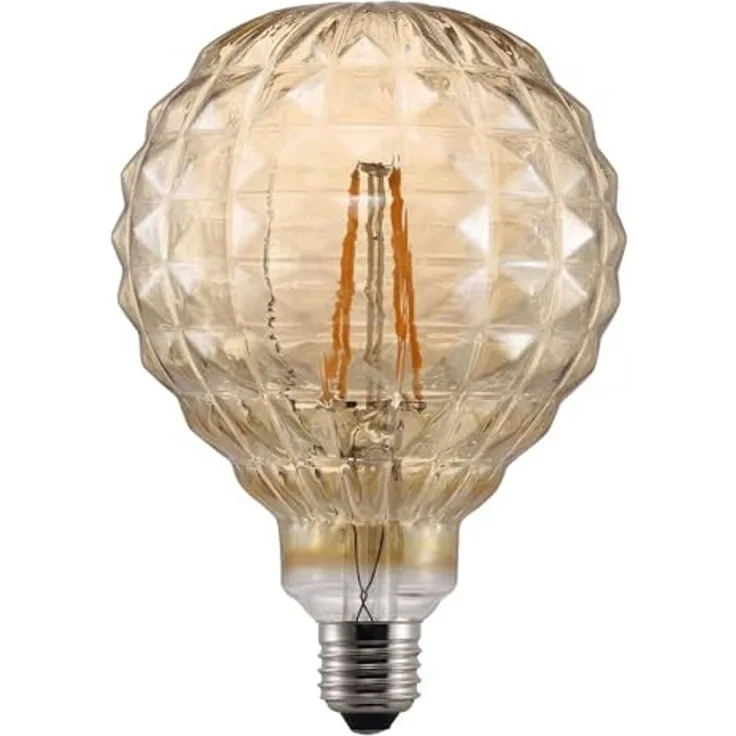 Nordlux LED-Leuchtmittel Deco E27 G125 Avra 2200K 200Lm Globe Lampe, E27, warmweiss