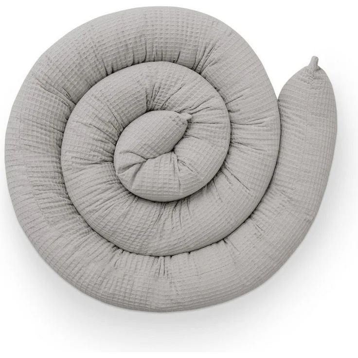 Ehrenkind Nestchenschlange Bettschlange aus 100% Bio-Baumwolle, Schutz und Geborgenheit, (Kuschelschlange, Bettumrandung Babybett), Bettschlange Baby – Bild 5