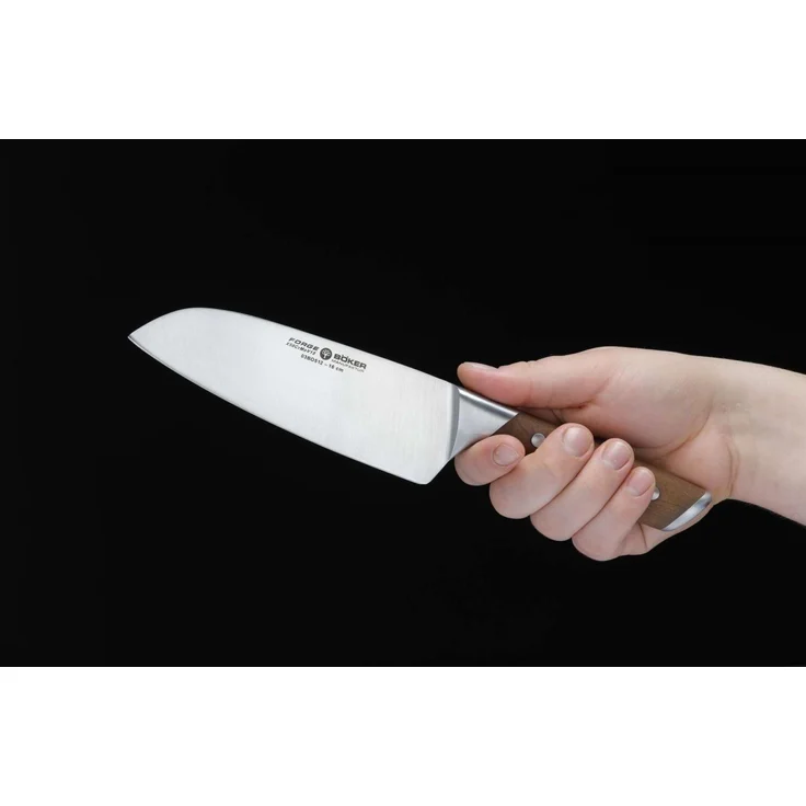 Böker Manufaktur Solingen Kochmesser Böker Forge Wood Santoku – Bild 2