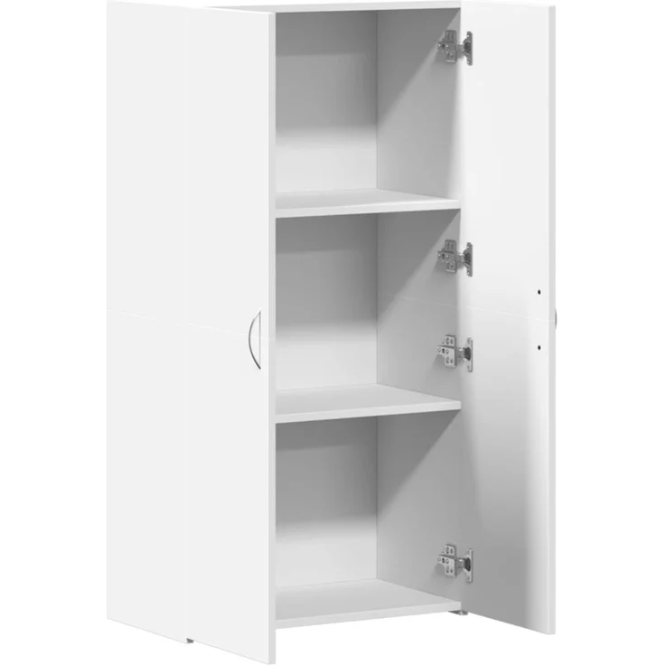 vidaXL Aktenschrank Weiß 60x32x115 cm Holzwerkstoff 840772 – Bild 8