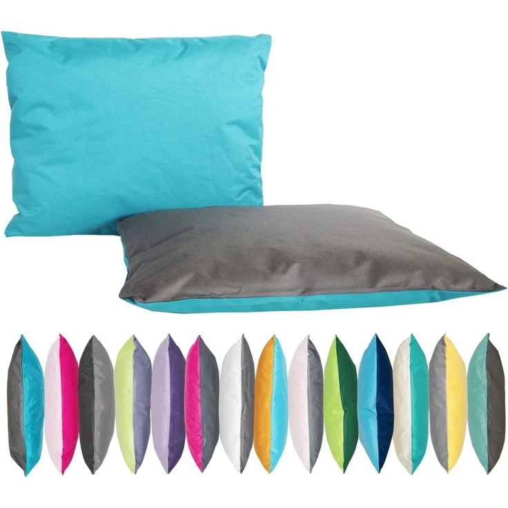 JACK Dekokissen JACK 2-farbiges Wende Outdoor Kissen 30x50 cm Dekokissen inkl. Füllung, mit Lotus-Effekt, Robust, Strapazierfähig, für Innen & Außen geeignet – Bild 1