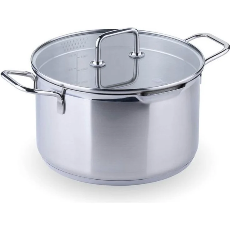 Chefkoch trifft Fackelmann Kochtopf mit Glasdeckel, Ø 24 cm, induktionsgeeignet, backofengeeignet – Bild 4