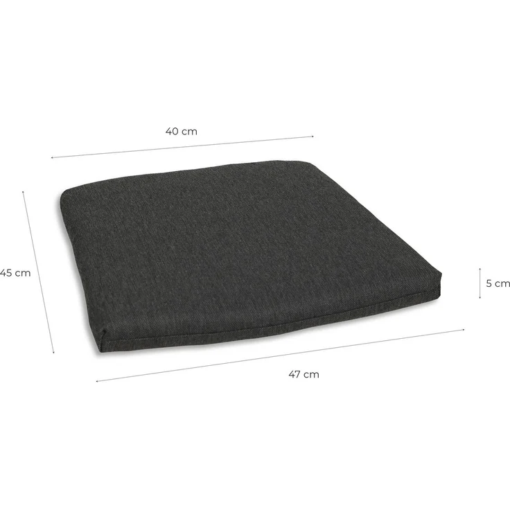 GO-DE Sitzkissen Selina, TOPSELLER!, 2er Set, 40x5x45 cm, wasserabweisend – Bild 2
