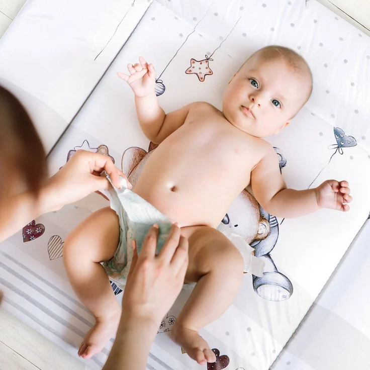 Wickelauflage "Softy", Schmusebär – Bild 2