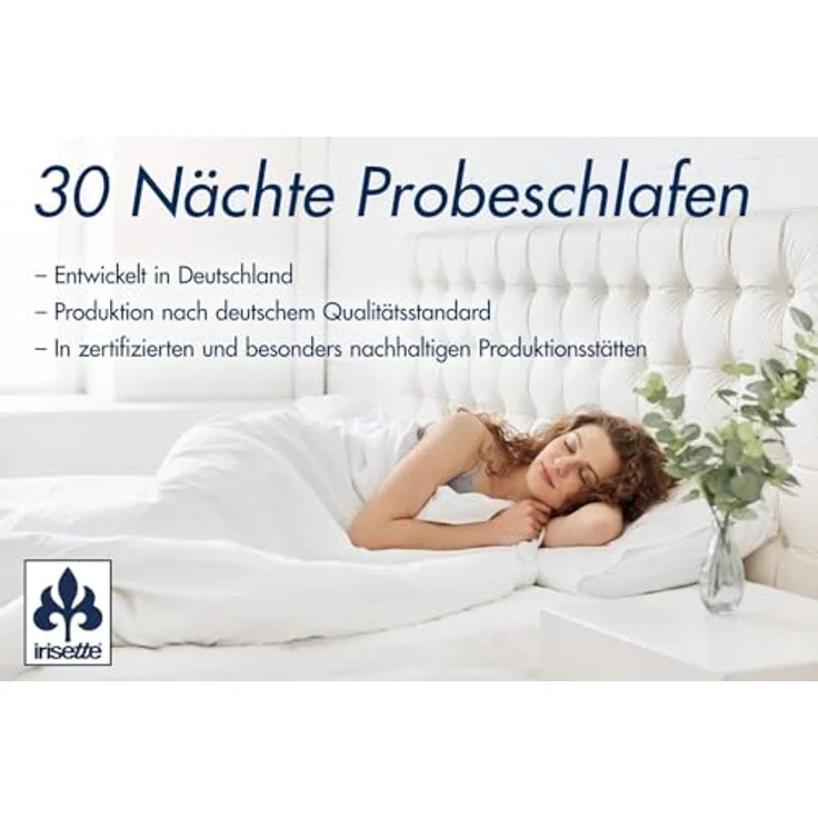 Badenia Bettcomfort Irisette Micro Thermo Sommerdecke Steppbett aus weicher und atmungsaktiver Microfaser für den Sommer, 155x220 cm – Bild 6