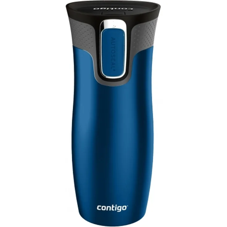 Thermobecher West Loop 2.0 blau matt 470 ml von CONTIGO