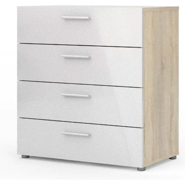 'Petra' Sideboard weiß Eiche