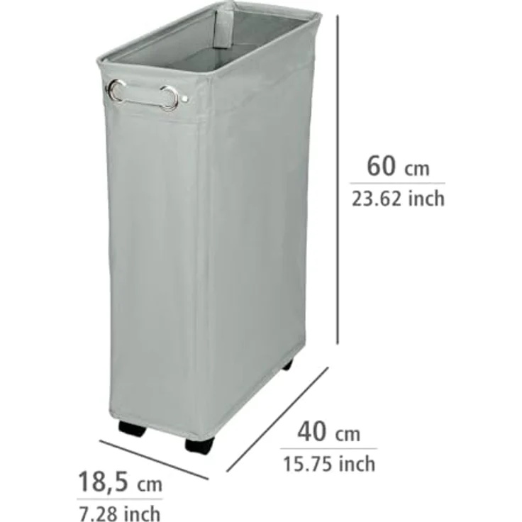 Wäschesammler, hoch und schmal, 43 L, WENKO – Bild 4